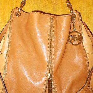Michael Kors Large Two-Tone Authentic Handbag